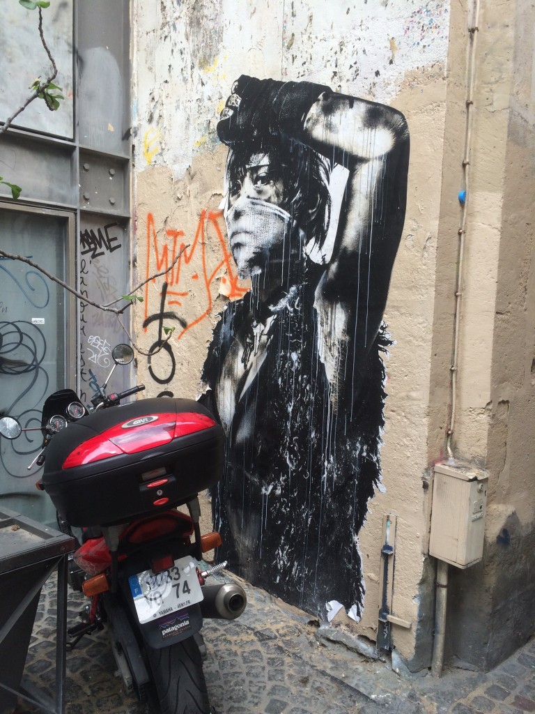 Paris street art rebel
