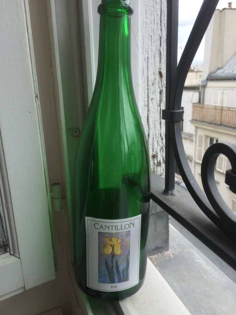 bottle of cantillon iris