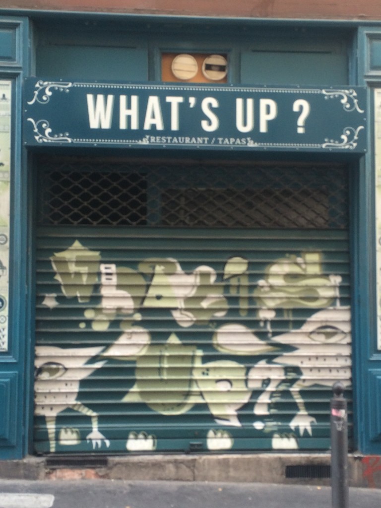 What's Up Restaurant Shutter Marseille