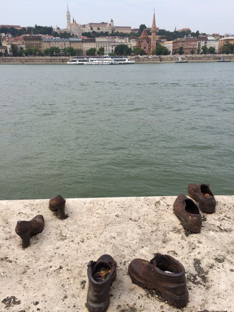 Shoes on the Danube views