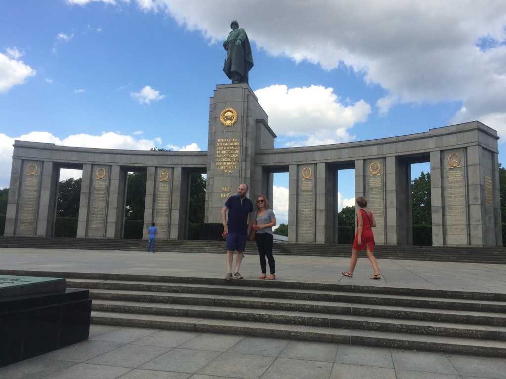 soviet war memorial at tiergarten berlin